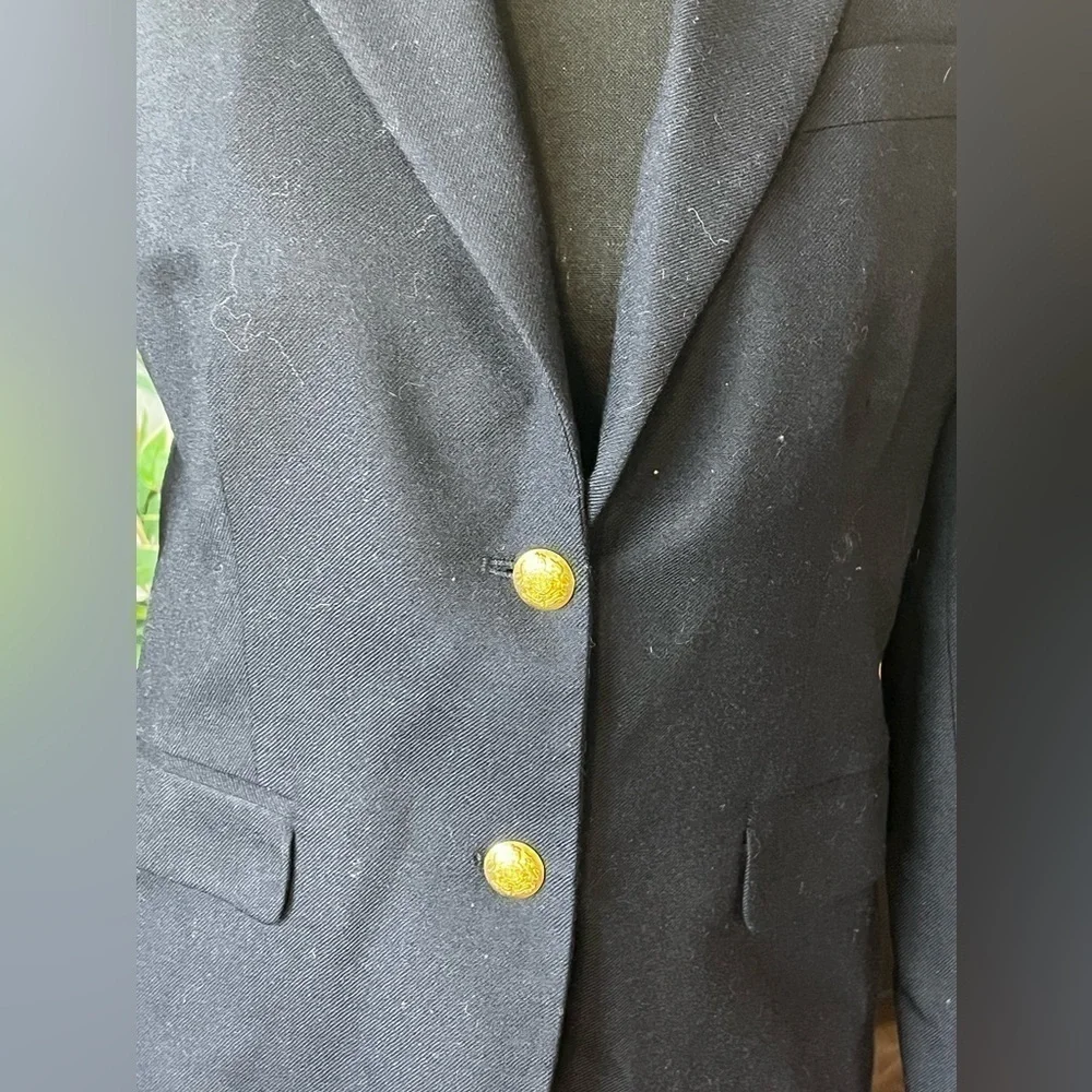 J Crew Schoolboy Blazer Jacket Navy Blue Size 6